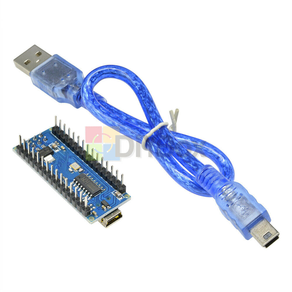USB Nano V3.0 ATmega328P 5V 16M CH340G Micro-Controller Driver w/ Cable Arduino