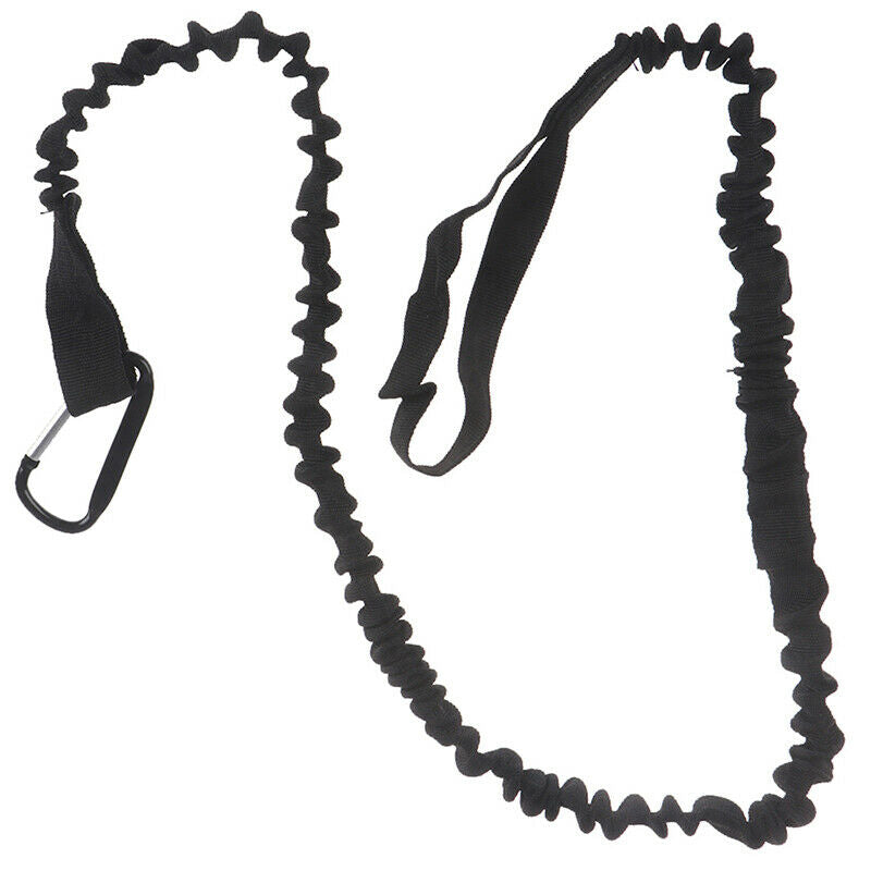 Kayak Canoe Paddle Rod Leash Safety Rope Carabiner Rowing Boats Accessories BDA
