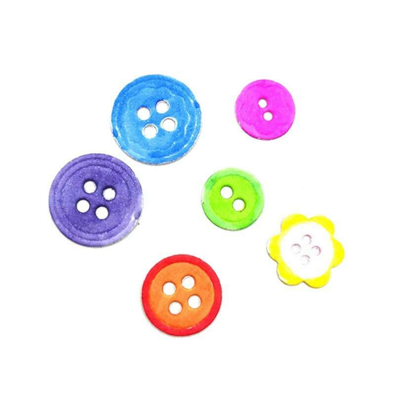 Six Buttons Dress Decoration Carbon Steel Cutting Dies DIY Scrapbooking Photo