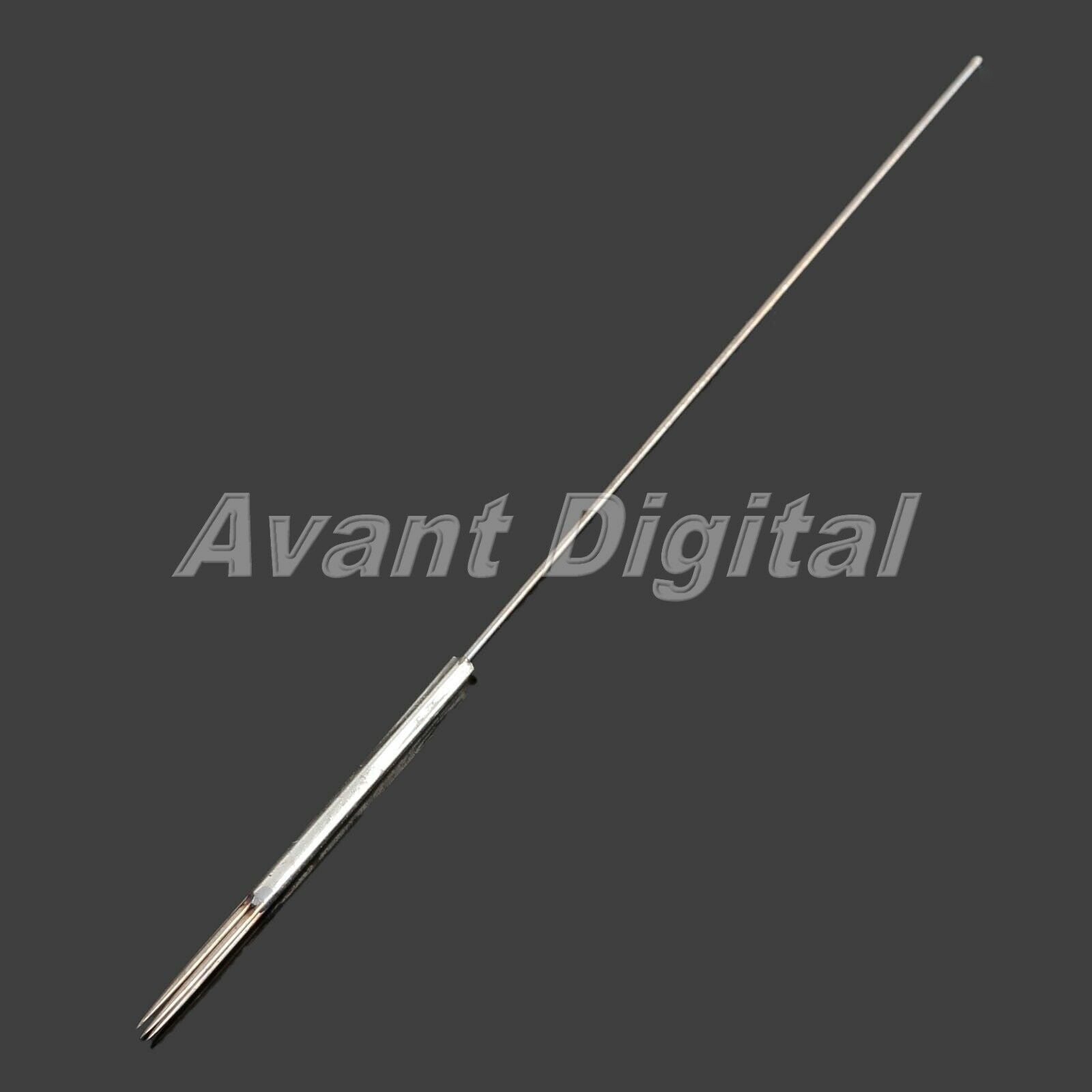 50x Disposable Permanent 5R Eyebrow Tattoo Microblading Needles Stainless Steel