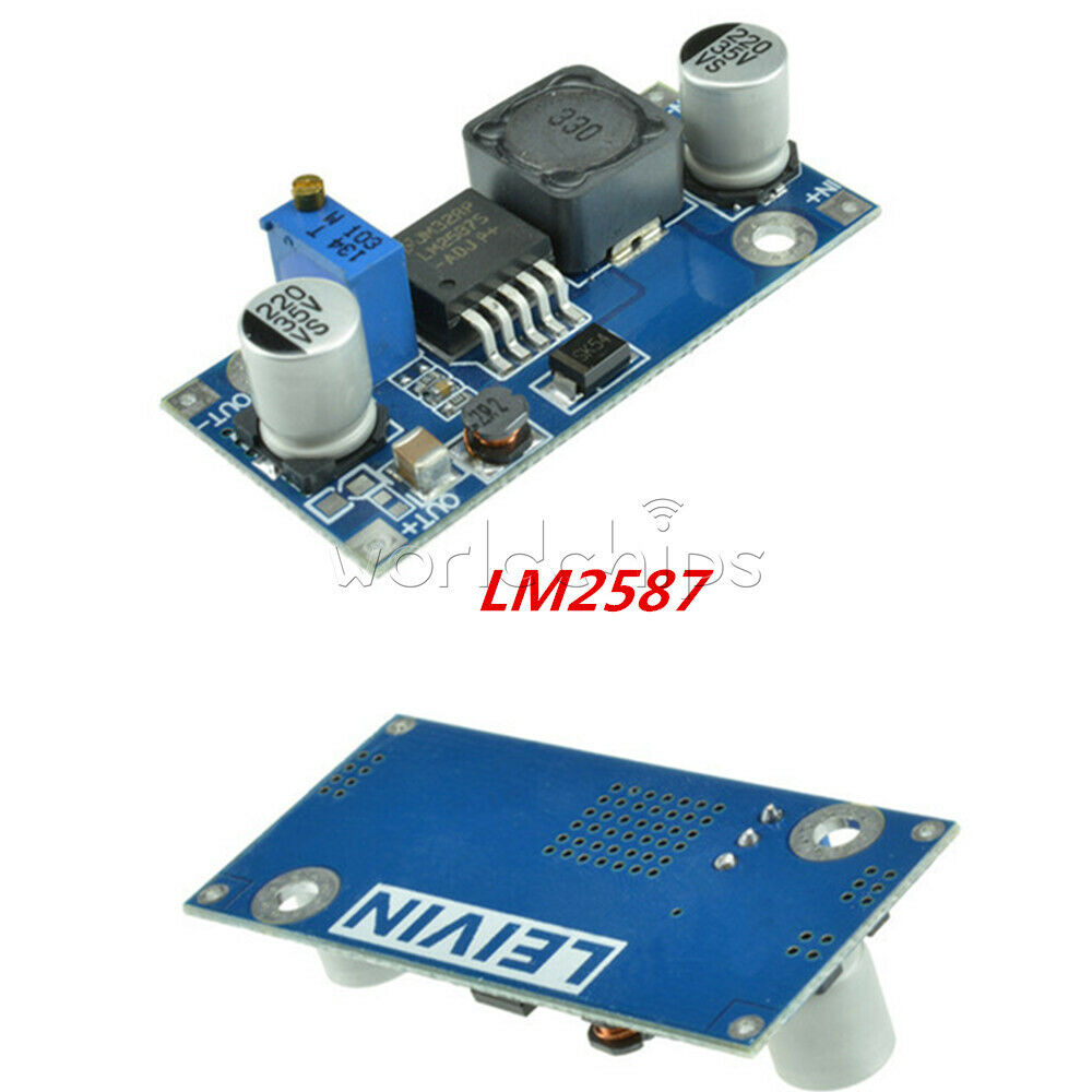 5x LM2587 DC-DC Boost Converter 3-30V Step up 4-35V Power Supply Module MAX 5A