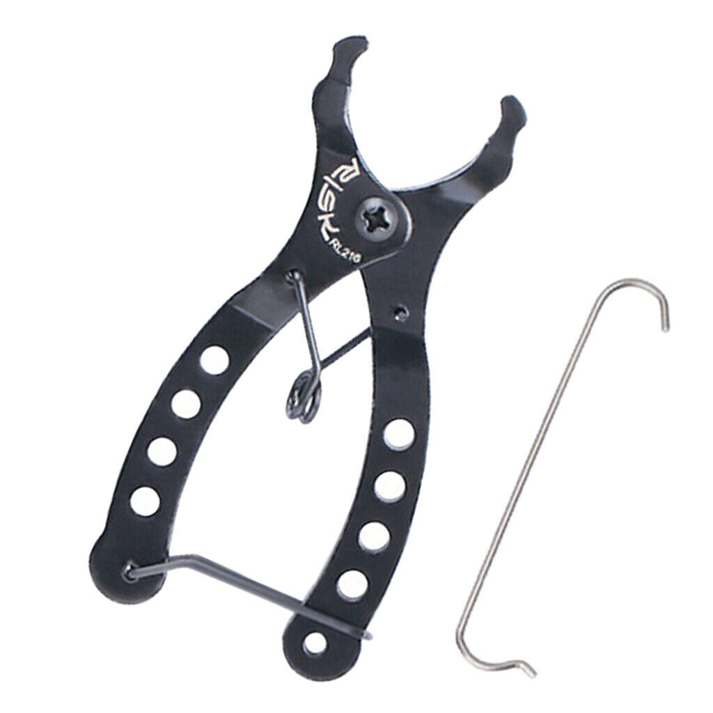 Portable Bike Chain Pliers Master Missing Link Opener Closer Clamp Hook