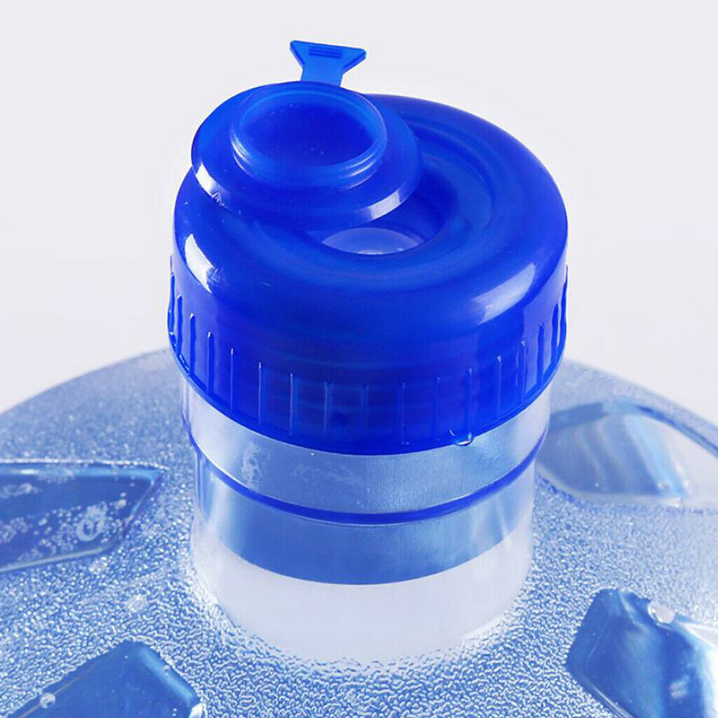 2 Pcs 7.5L Water Container Jug Bottle with Carry Handle for Outdoor Camping