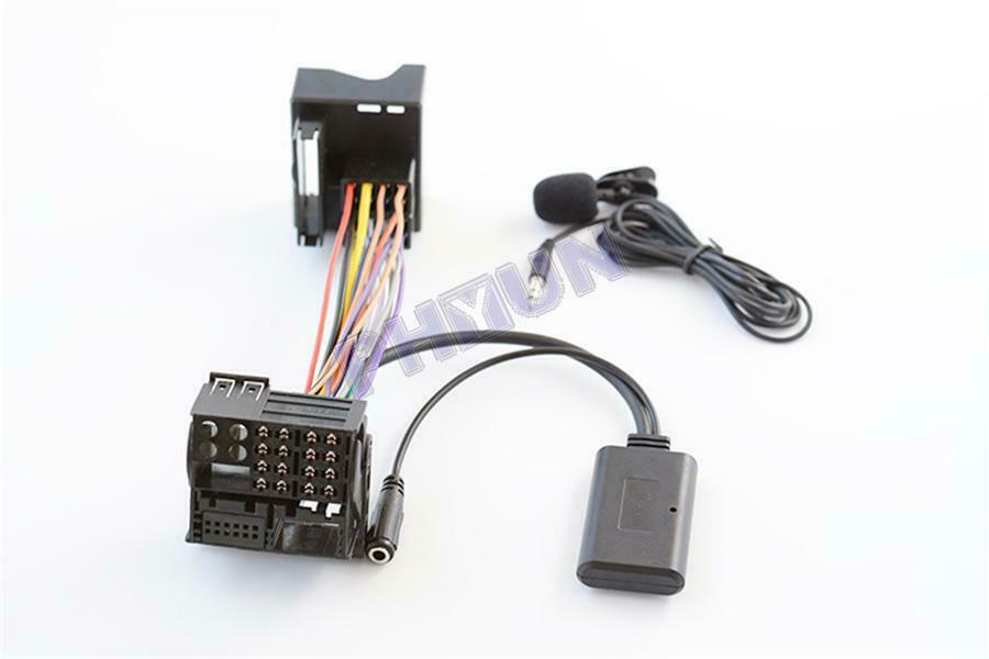 For OPEL Astra Zafira Tigra Bluetooth Music Cable Module AUX Adapter Plug MIC