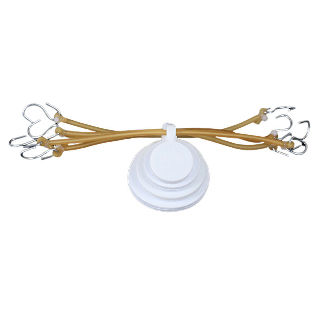 Set of 4  Shooting Target 3/4/5/6cm Swinging Slingshot Aim Reset