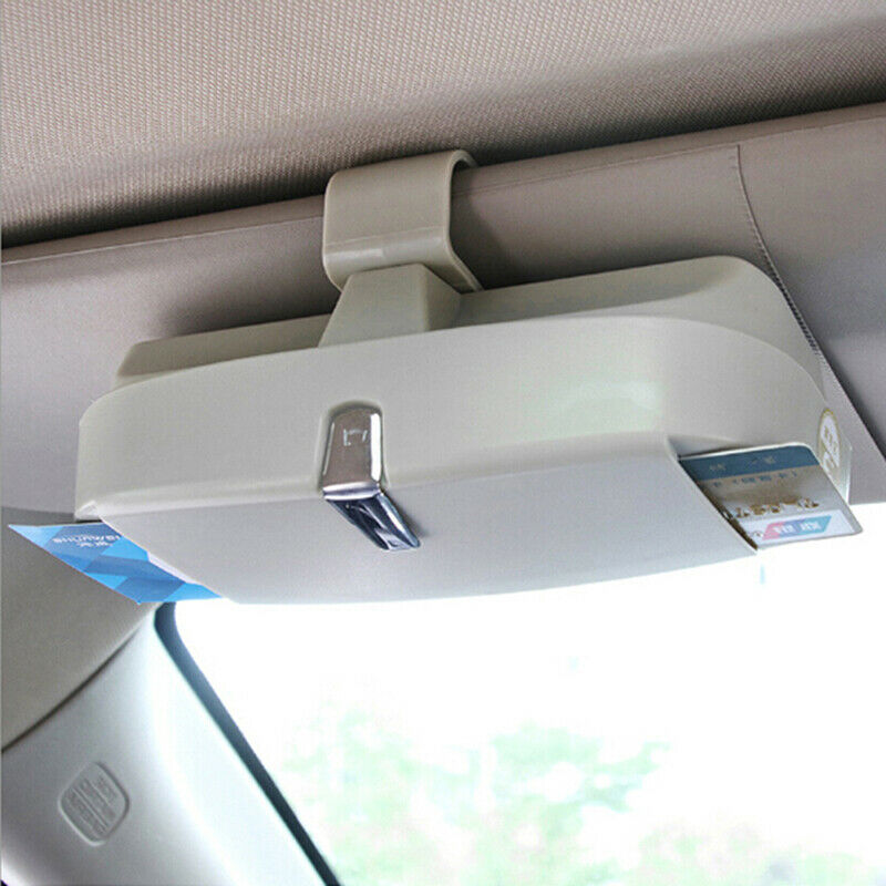 1 Pcs Universal Car Sunglasses Holder Glasses Case Storage  IOBDAU