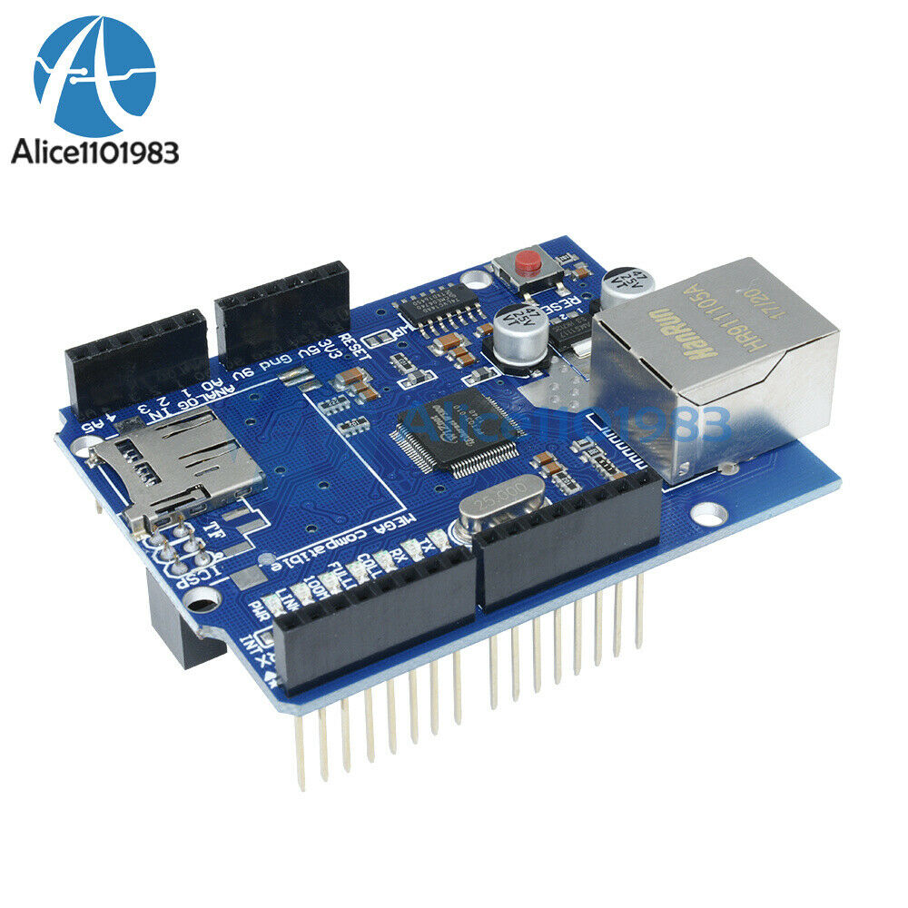 Atmega2560-16AU Mega2560 CH340G UNO R3 Board+Ethernet Shield W5100 For Arduino