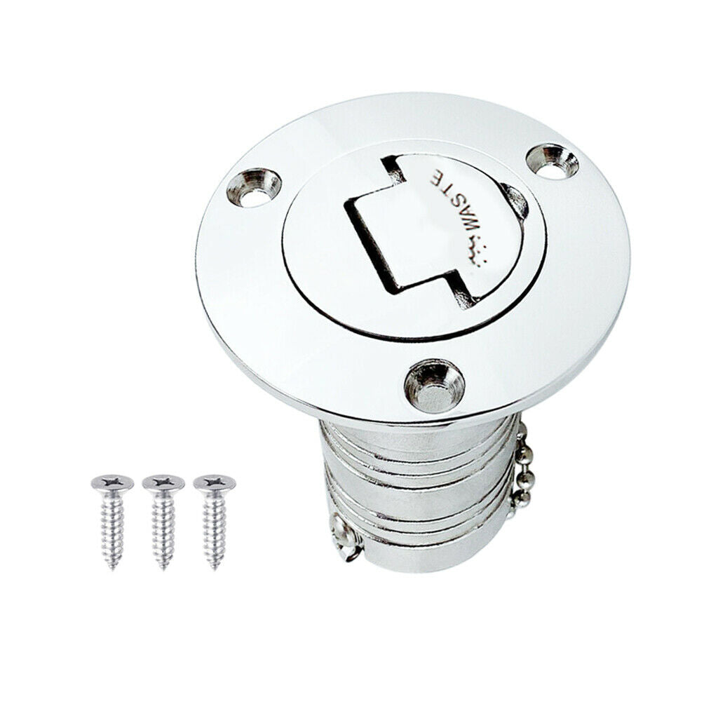 Universal Deck Gas Fill Keyless   Replacement   316 Stainless Steel
