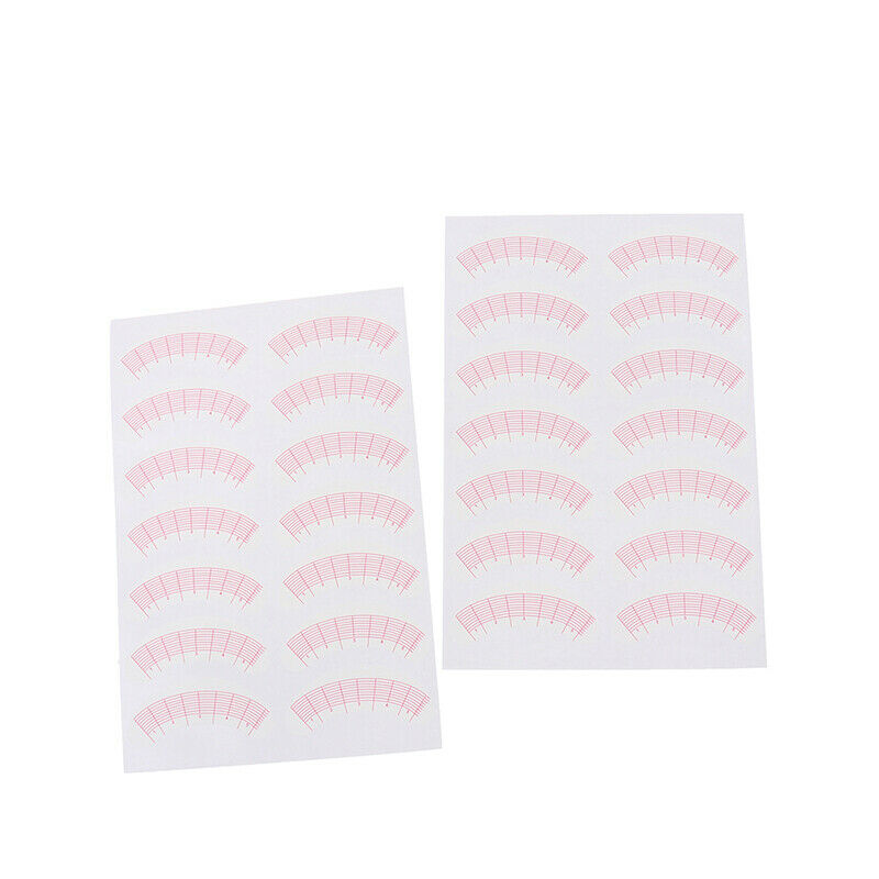 35Pairs Measure Practice Eyelash Extension Training Eye Positioning Tips .l8