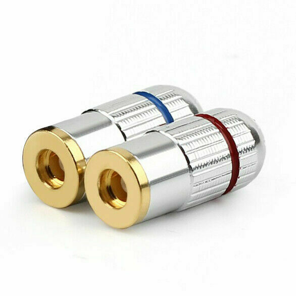1PC MMCX Female Earphone Cable Wire Connector For UE900 SE535 SE215 W20 Chrome