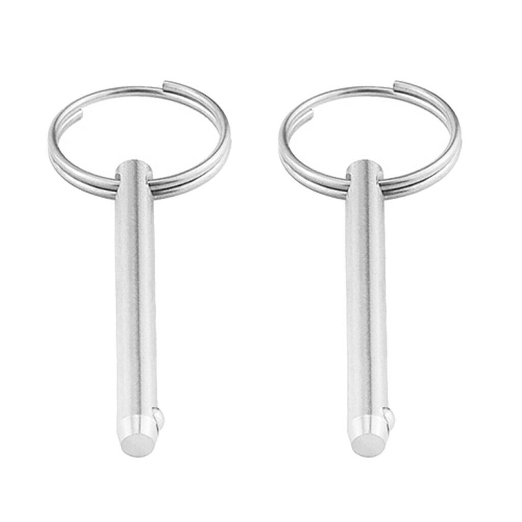 2 Packs Boat Marine Bimini Top Frame Standard Quick Release Pin 5 x 51mm