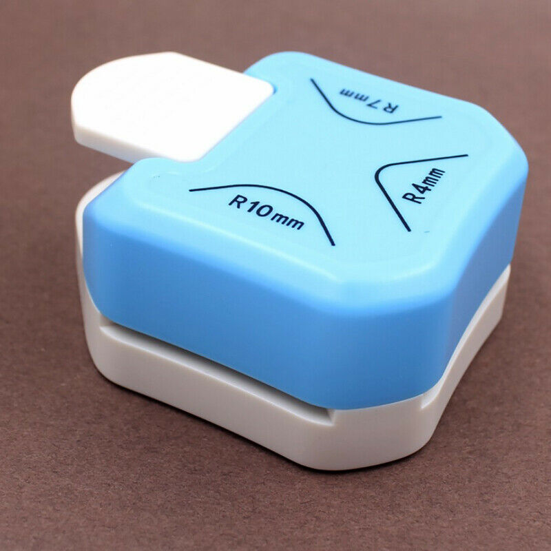 3 In1 Mini Corner Trimmer Durable Rounder Punch R4/R7/R10mm Round Paper CuttFCA