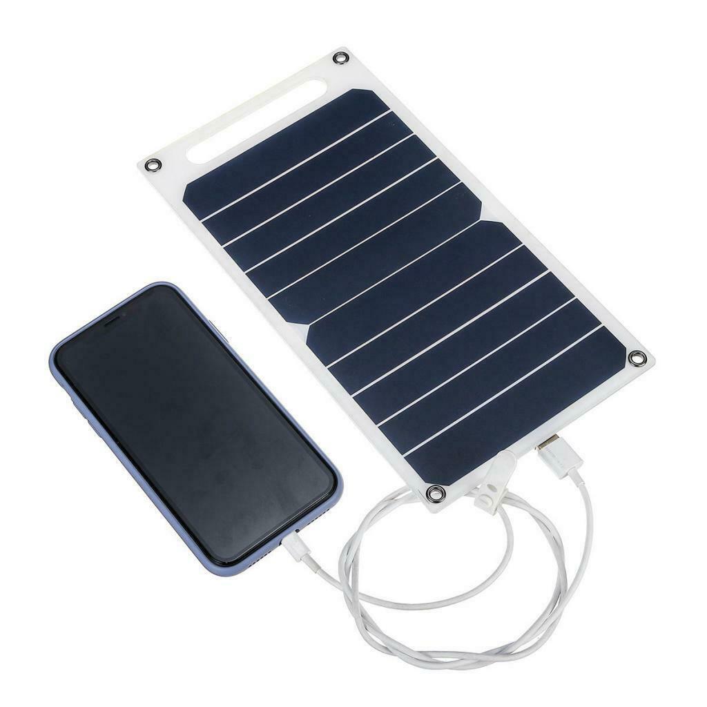 6V 6W Portable Solar Power Charging Panel USB Charger for Cell Phone Tablet