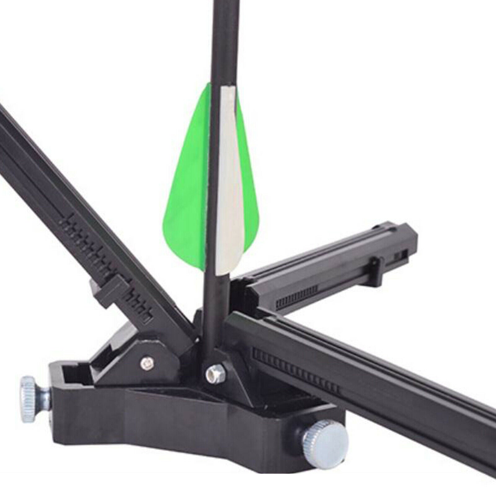 Archery Fletching Jig Vanes Stick Rubber Fletch Arrow Shafts Adjuster Tool