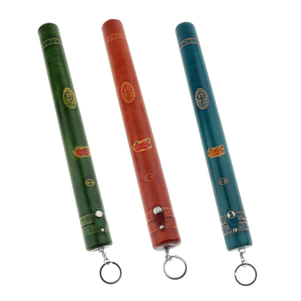 1 Piece Yangqin Dulcimer Bamboo Peak Tube Musical String Instrument Green
