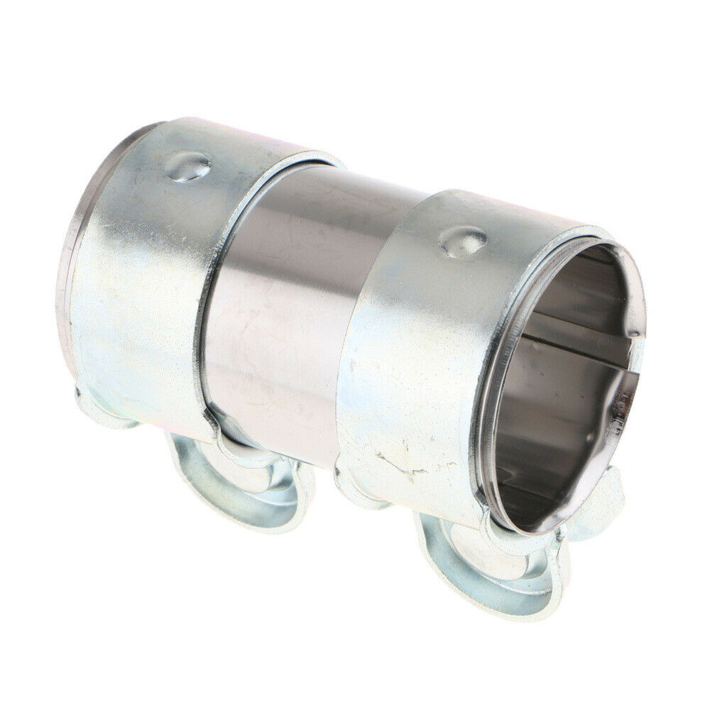 Car Exhaust Pipe Clamp with 2 Inch Thickened Stainless Steel Clamp