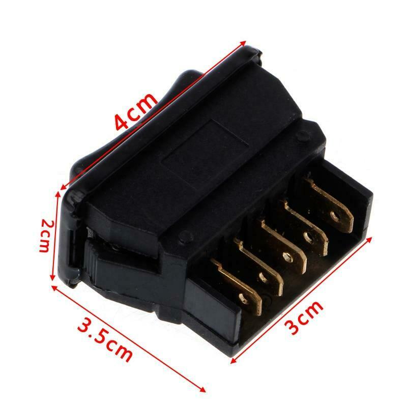 Universal Plastic Direct Current 12V 20A Auto Car Power Window Switch 5 Pins