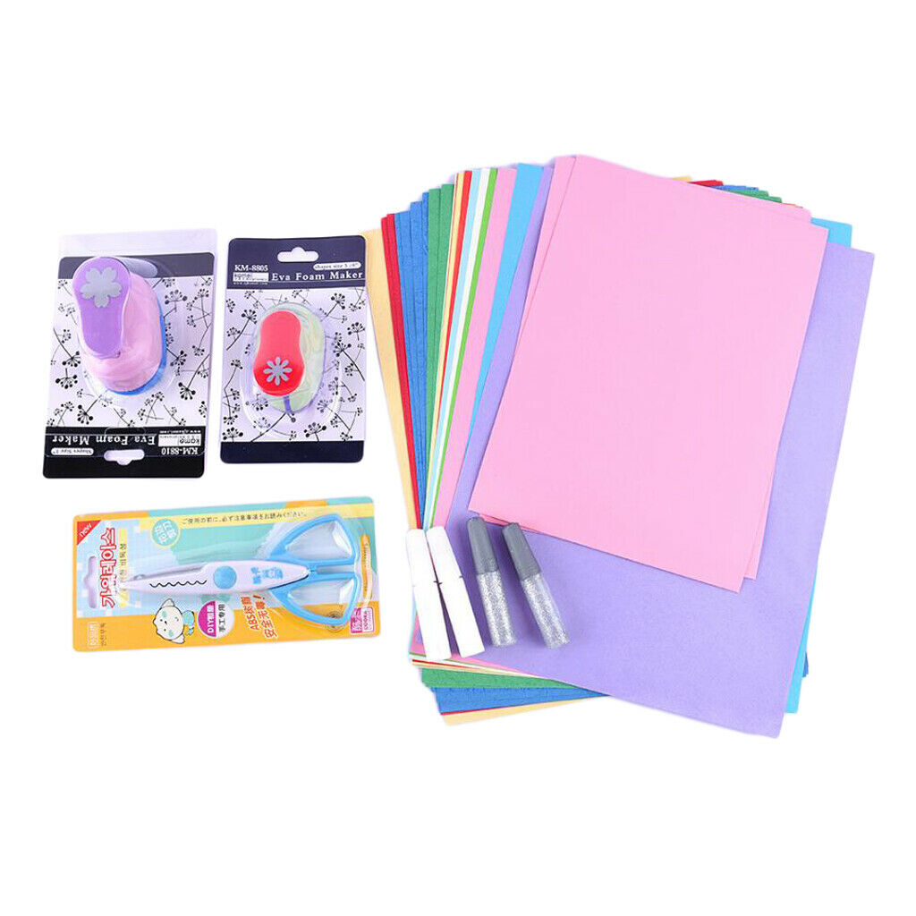 1/set DIY Craft Punch Paper Shaper Card Making Scrapbooking Flower Tools Kit