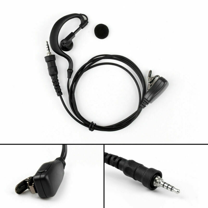 5x Earpiece Headset Two Way PTT For YEASU VX6R VX7R VX170 VX177 Talkie Radio A2