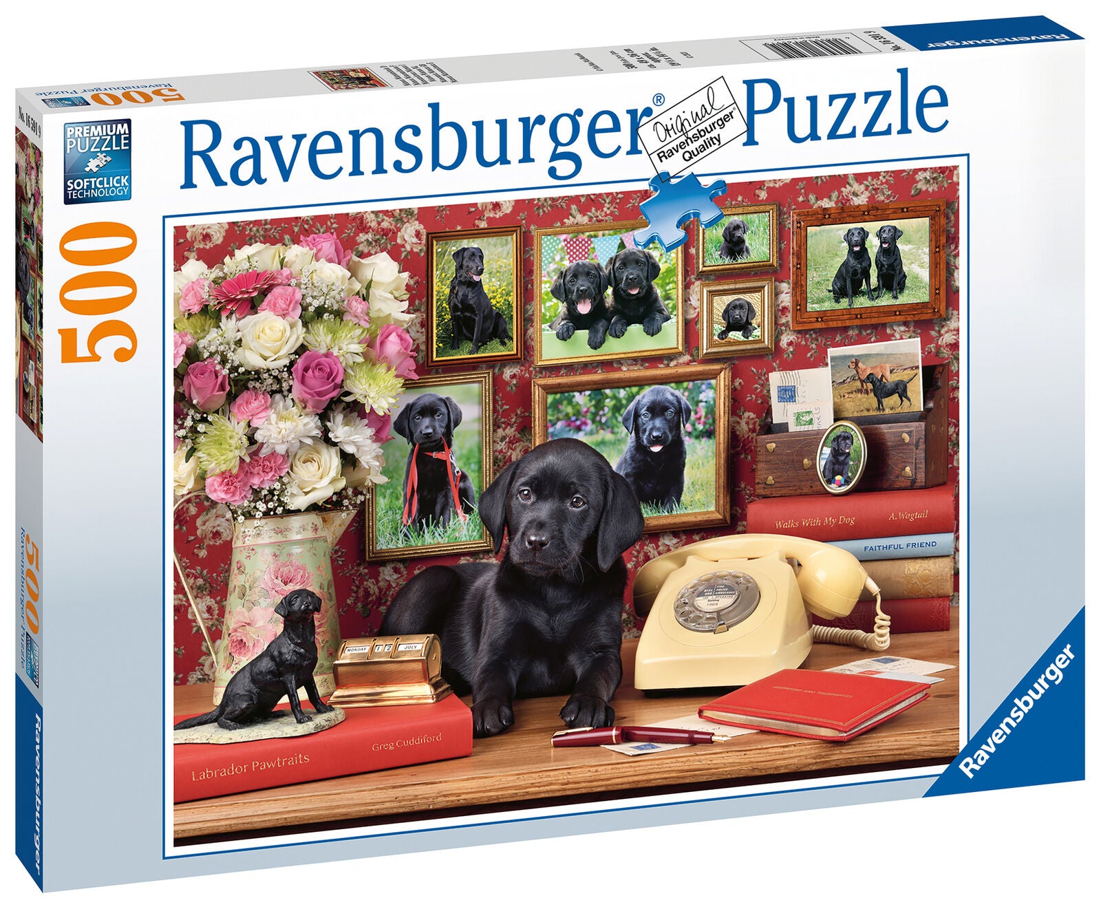 16591 Ravensburger My Loyal Friends Jigsaw Puzzle includes 500pcs Age 10 Years+