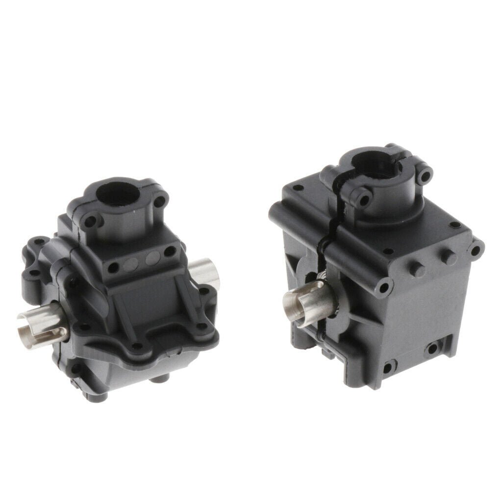 14th 2Pcs Differential Gears + 2Pcs Box Cover Replacement Set for 144001