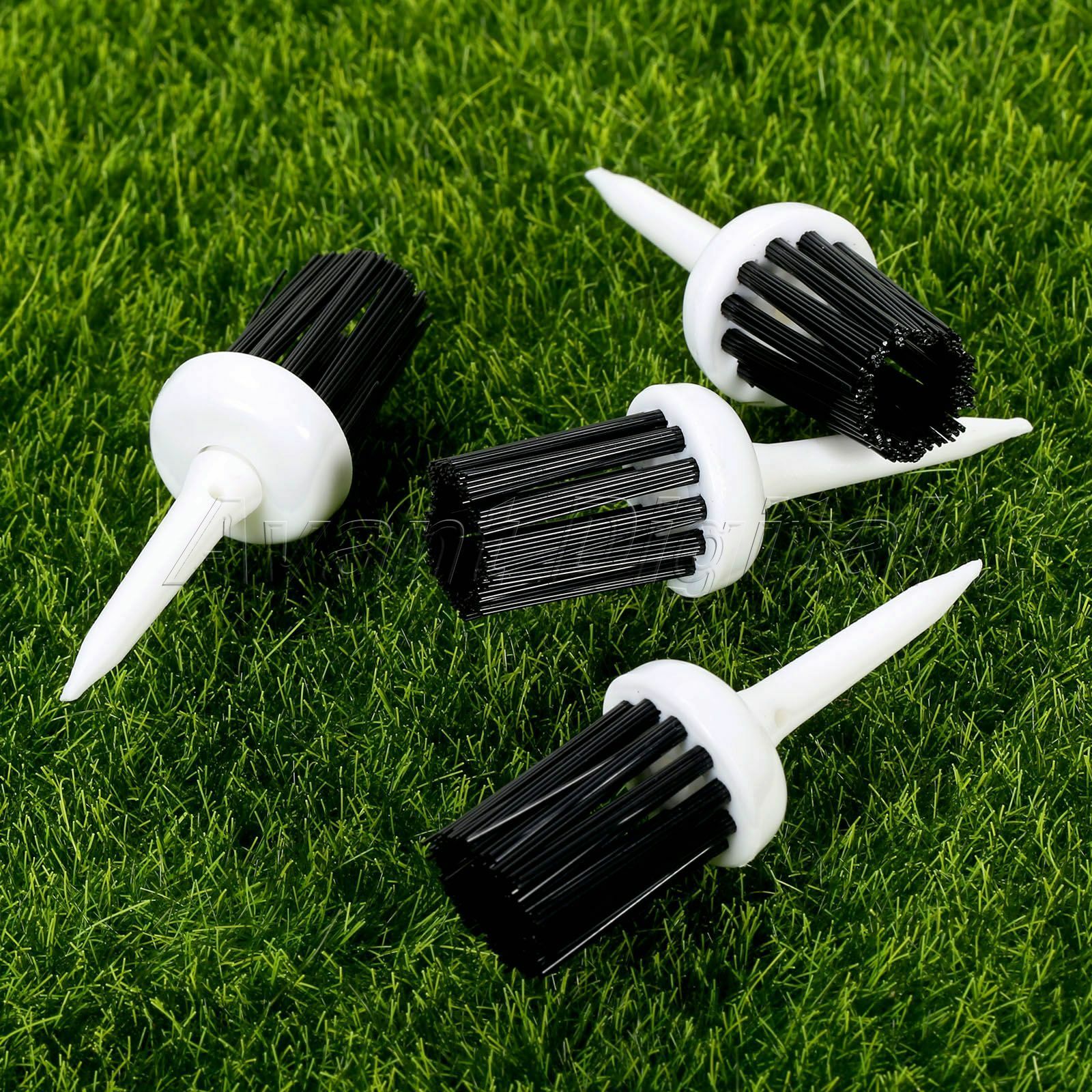 50 x Golf Practice Brush Tees 57mm Sports Driver Training Bristle Tees Plastic