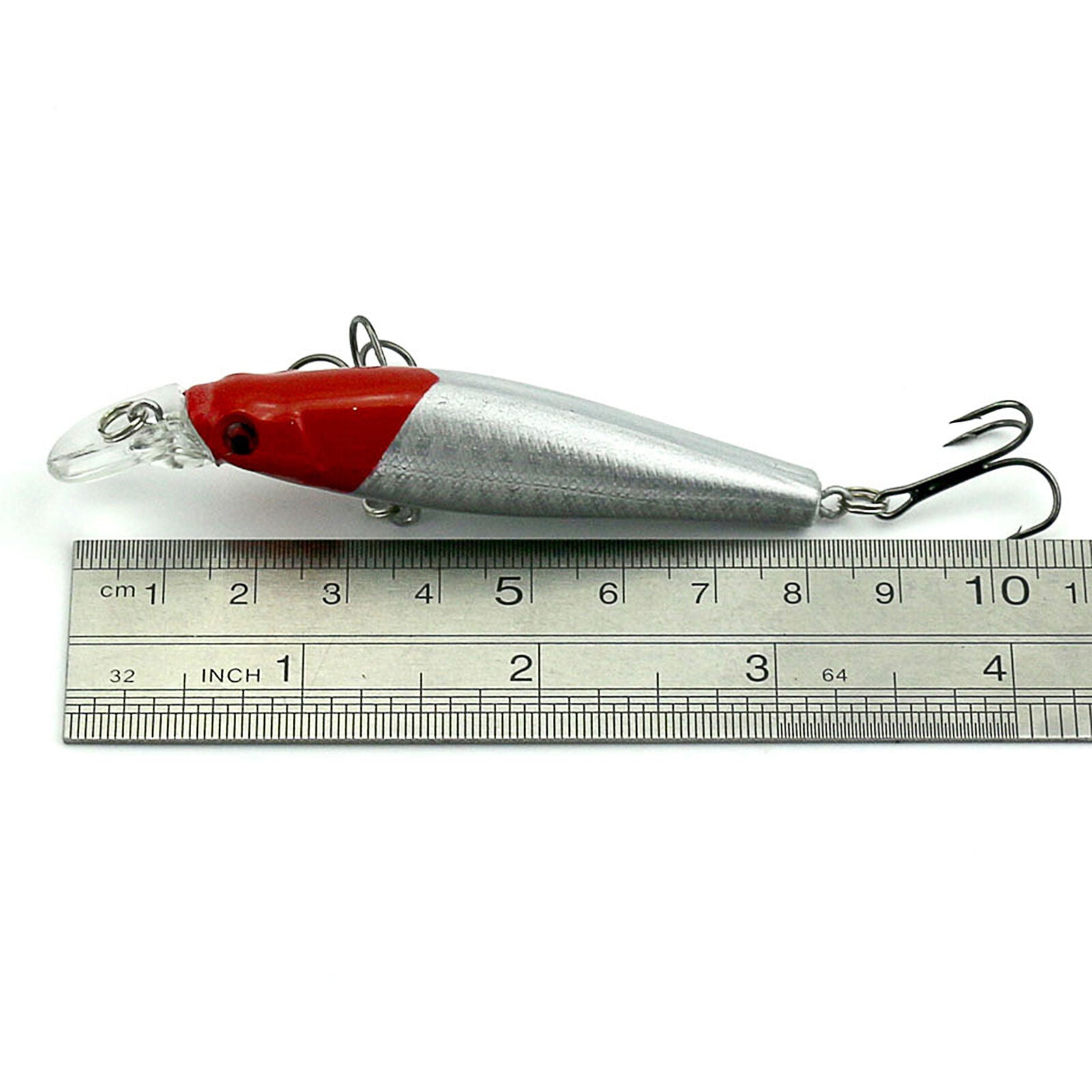 5 pcs Fishing Lures Lifelike Diving Bait Hooks Crankbaits 8.9g/8cm each one