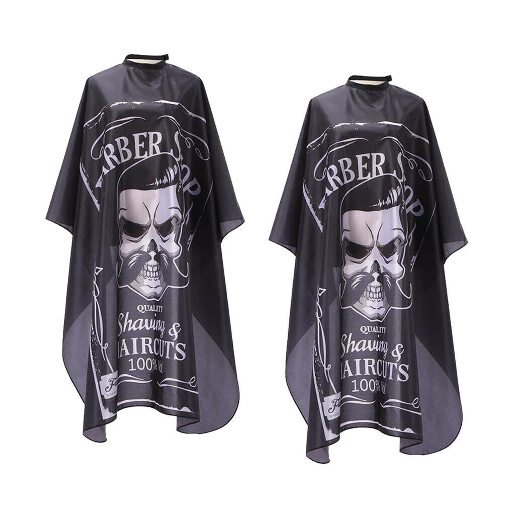 2 Fashion Barber Non Stick Hair Shampoo Cape for Hair Cutting Perming 01