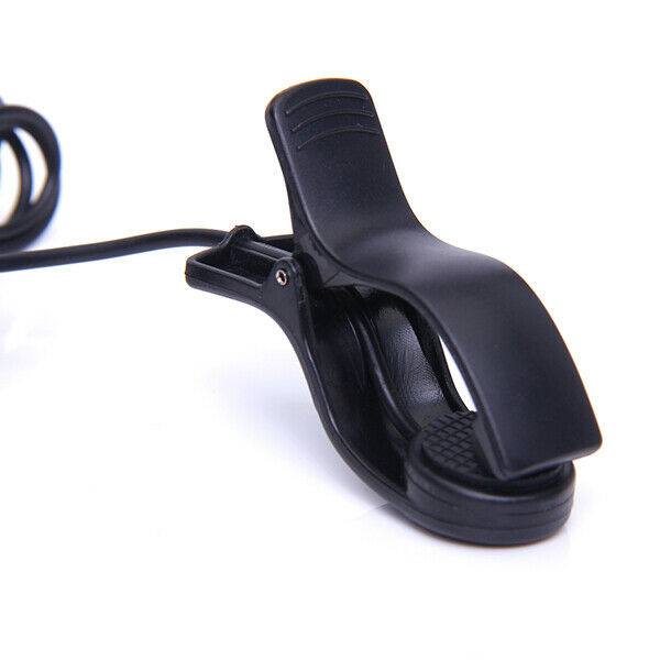 Guitar Acoustic Pickup Clip On Piezo Contact Microphone Violin Cello W/ 35" Cord