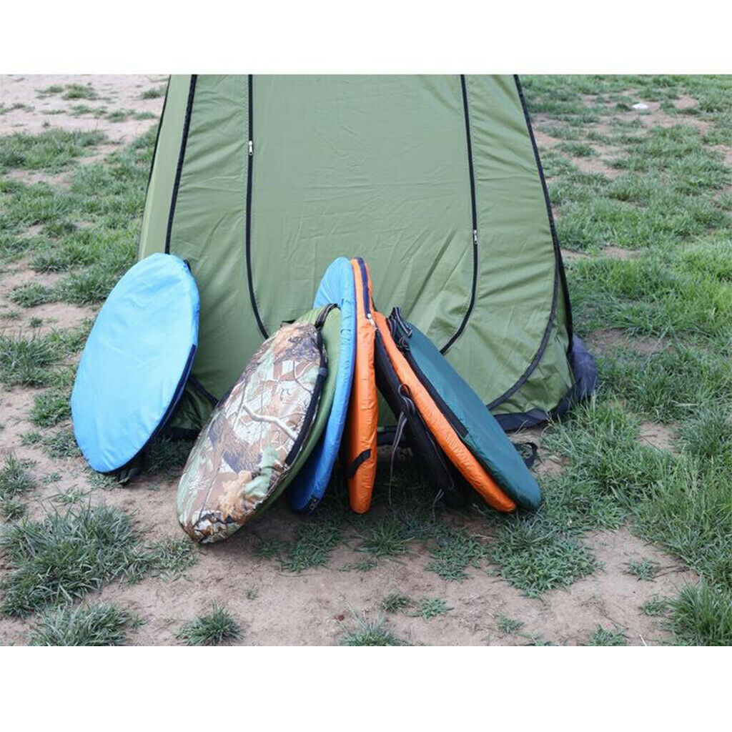 Portable Outdoor Camping Sun Shelter Camp Toilet Privacy Tent Army Green