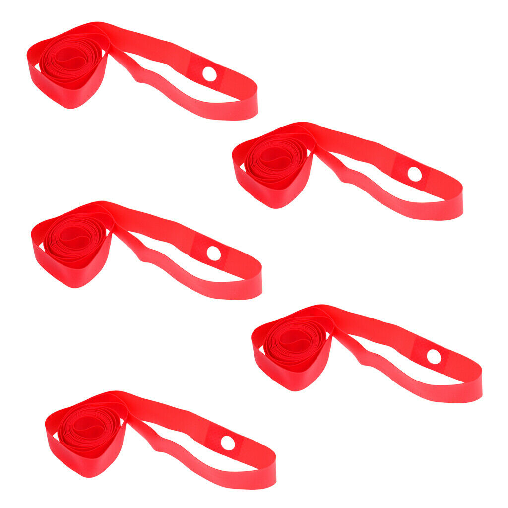 5Pcs Bicycle Inner Tube Pad Tyre Liner Protector Bike Tire Rim Tape 700C