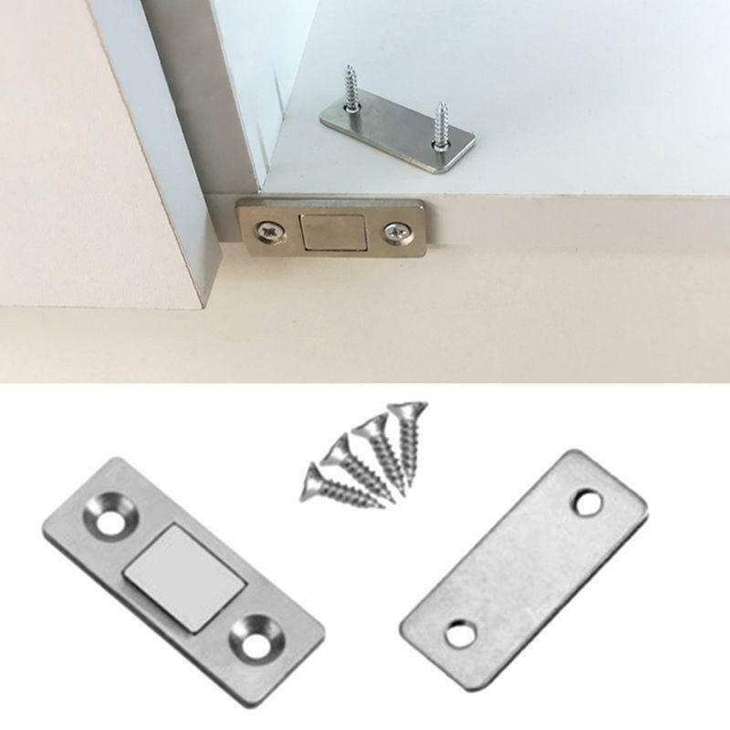 Flat Powerful Door Catches Closer Strong Magnet Catch Latch Stoppers Door Stop