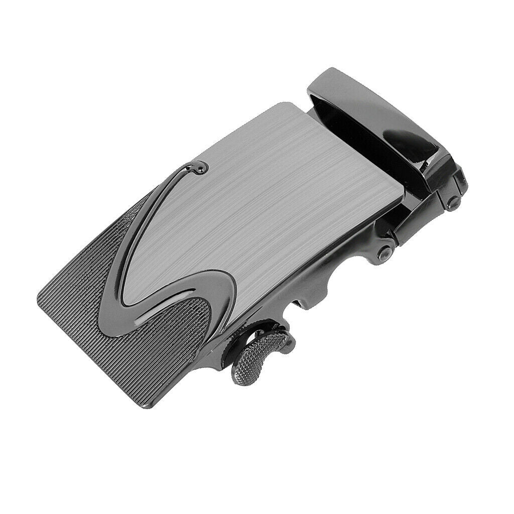 2Pcs Fashion Belt Buckle Only Automatic Slide Buckle Business 1.4'' Belt