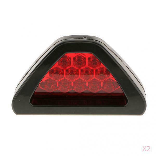 2x   Refit Taillight Brake Light Strobe for Auto Motorcycle 12 LED Red