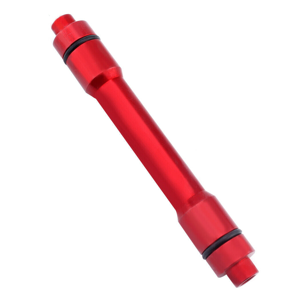2x Thru-axle 15MM Adapter to 9MM Quick Release  QR Red Blue