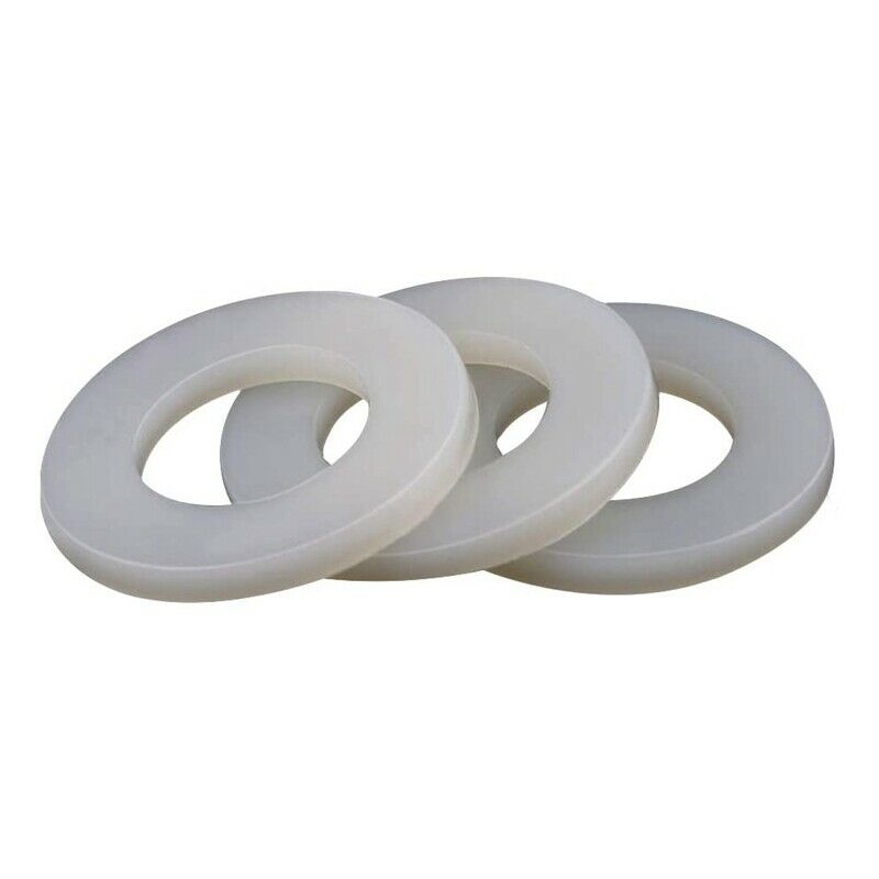 2X(550 PCS Nylon Flat Washers for Screws Washers Round Assorted Washers MulL3Z3)