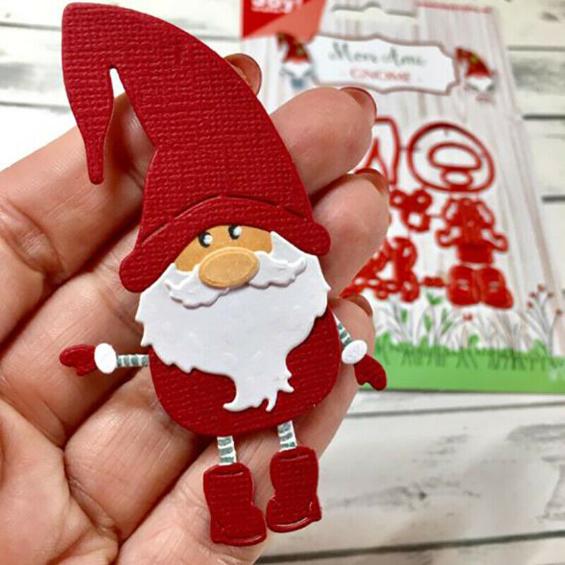 Santa Claus Set Metal Cutting Dies Stencil Scrapbooking Embossing Christm.l8