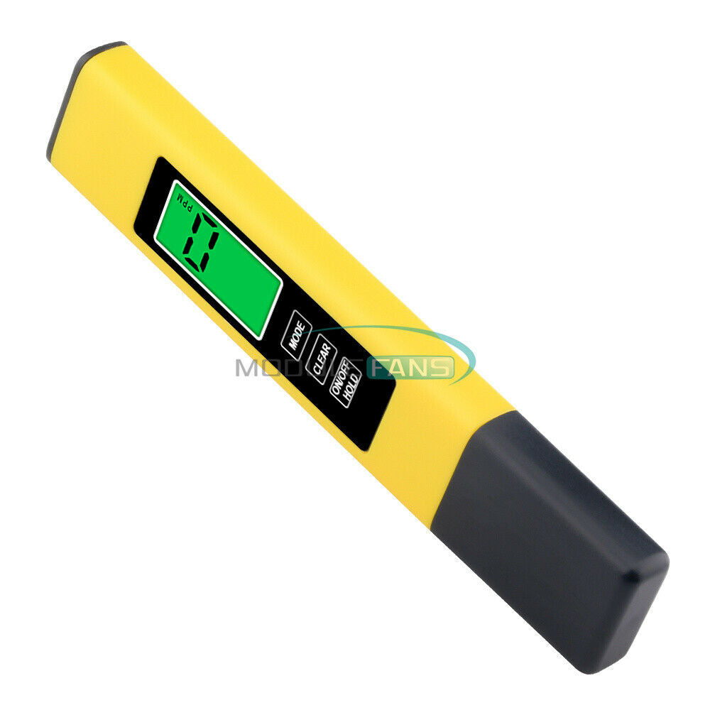 3V TDS Water Quality Detector Backlight 3 in 1 TDS/EC Temperature Tester Meter