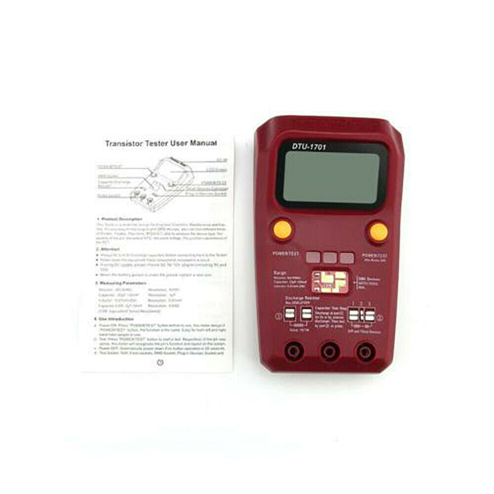 Smd Handheld Inductance Capacitance Transistor Tester Esr Multifunction Tester