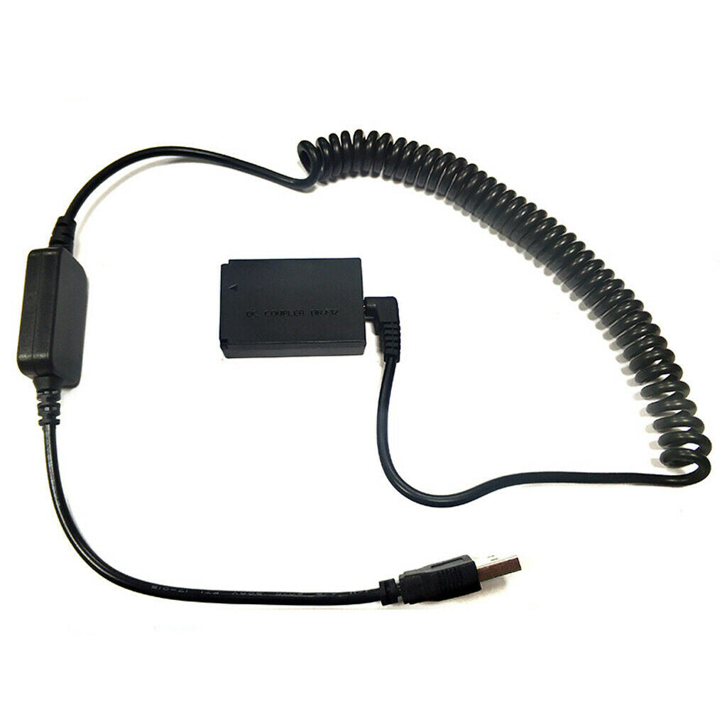 LP-E12 dummy battery DR-E12 DC coupler with D-tap cable for Canon EOS M M2 M10