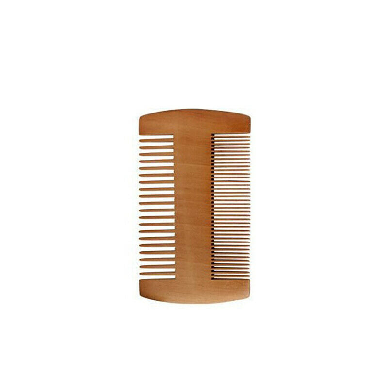 Mens Handcrafted Dual-Side Beard Pocket Size Comb Massage Hair Care Comb .l8
