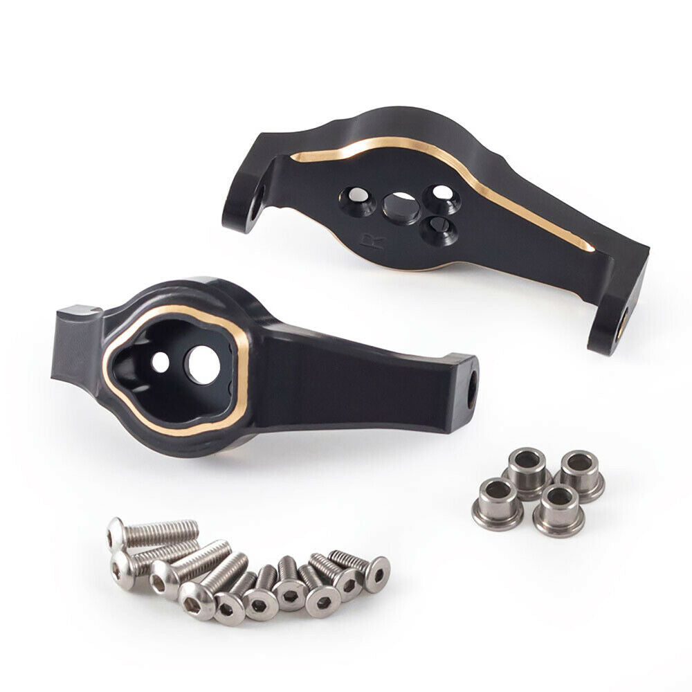 pair Brass C-Hub Carrier Upgrade Part for Traxxas TRX4 1/10 RC Crawler
