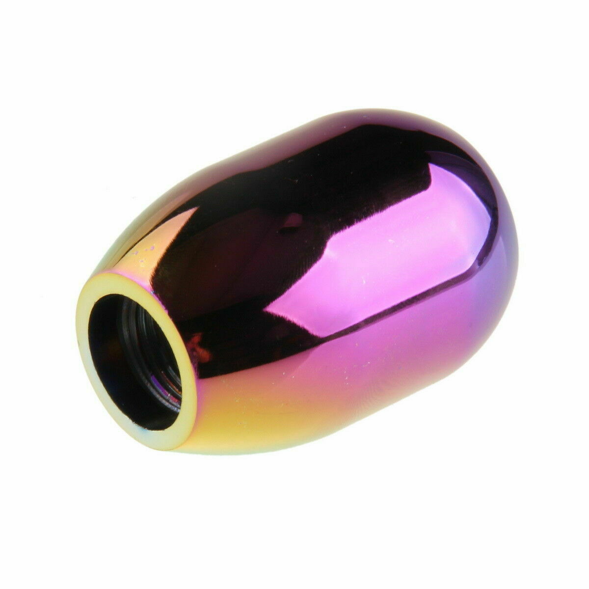 Manual Car Vehicle Gear Shift Knob Shifter Stick Lever Colorful Oval Aluminum
