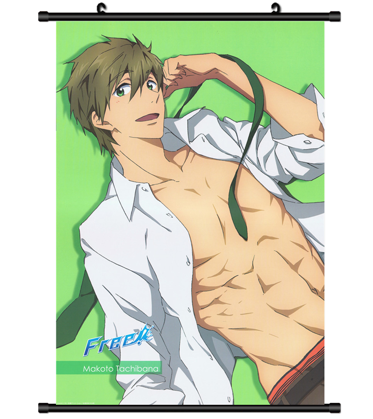 4293 Free! Eternal Summer Tachibana Makoto Anime manga wall Poster Scroll
