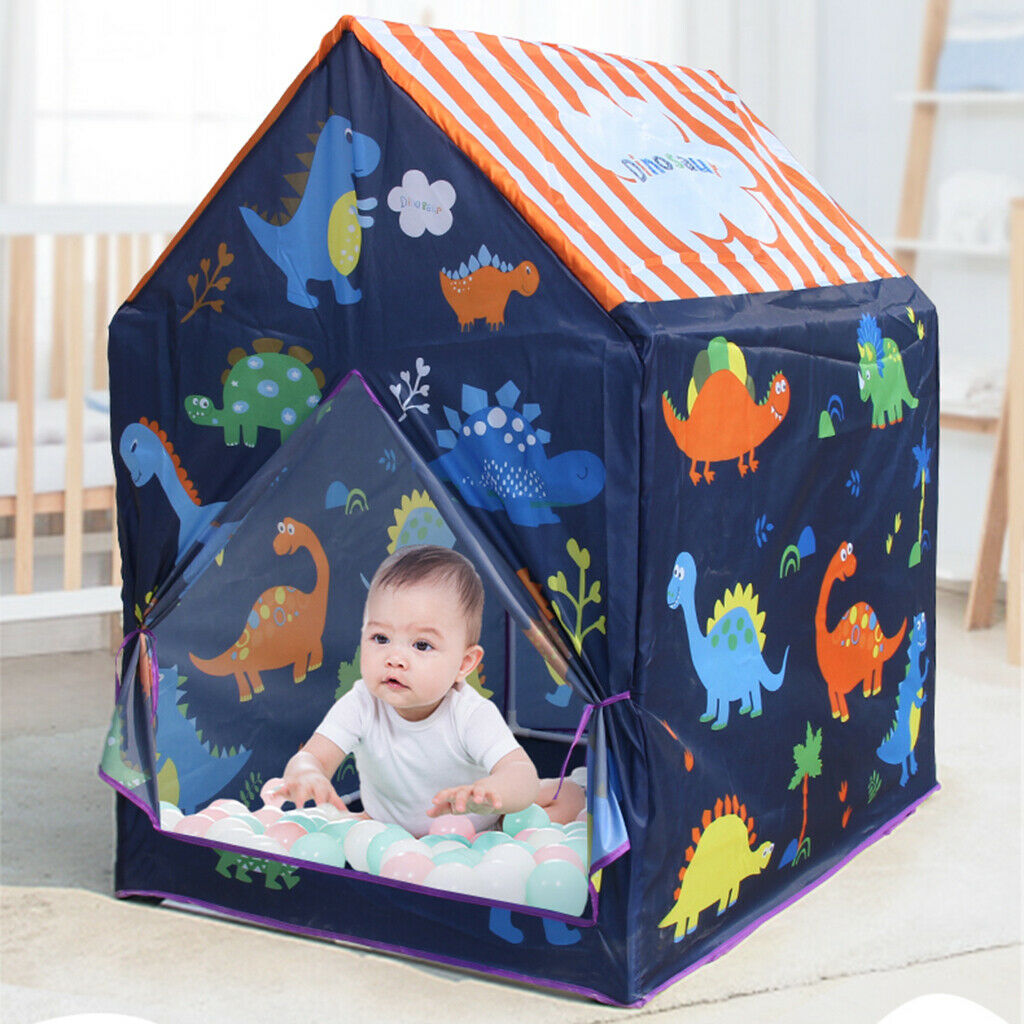 Kids Play Tent Indoor Outdoor Children's House Boy Girls Gift Dinosaur B