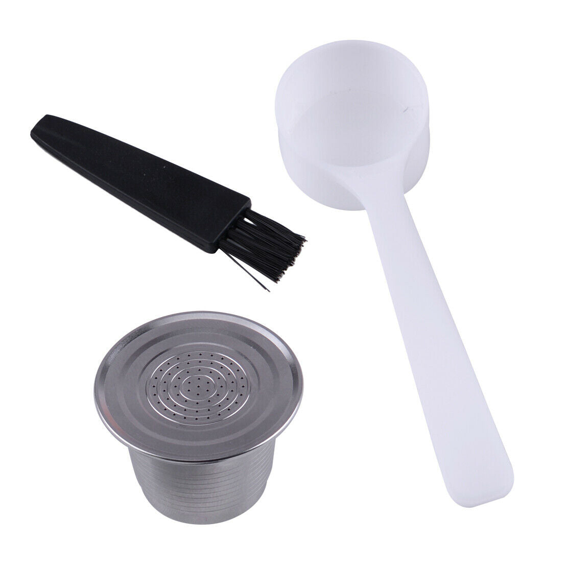 Steel Coffee Make Capsule Refillable Reusable Cup Fit For Nespresso as