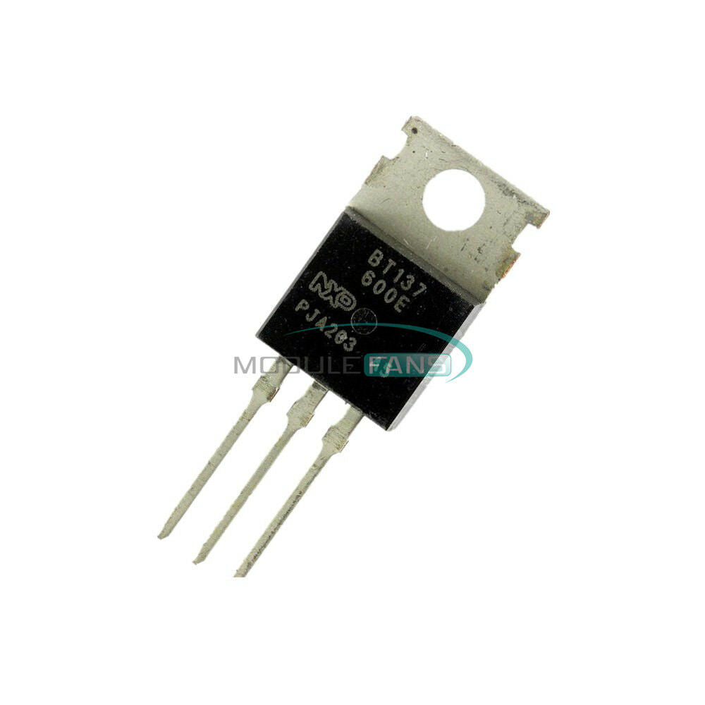 10PCS BT137-600E TO-220 BT137 600V 8A Triacs Thyristor M