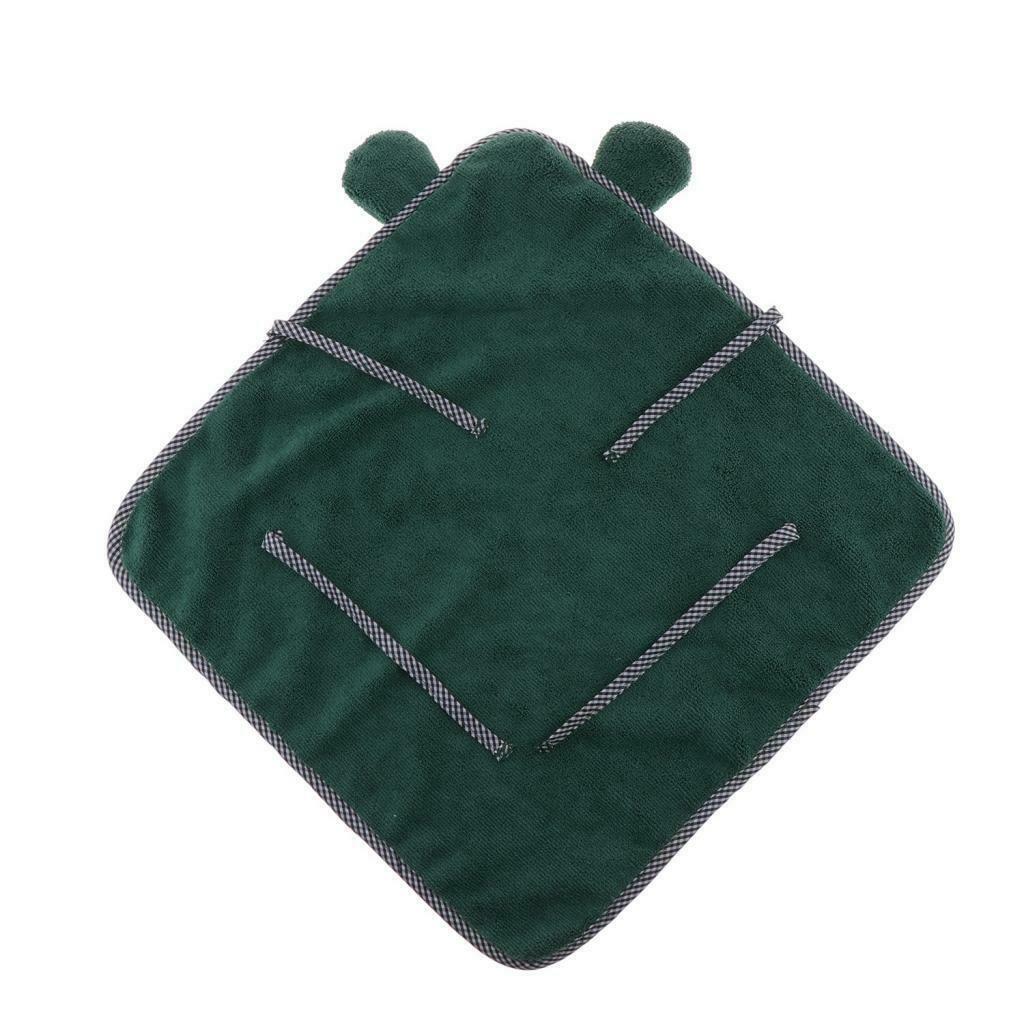 Absorbent Pet Drying Towel Bath For Pet Dogs Cats Small Large Dogs Green-L