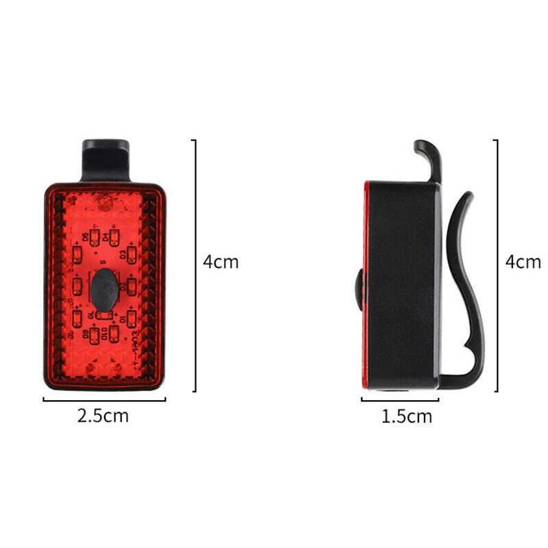New Bicycle Light USB Safety Tail Light Bicycle Helmet Tail Lig.l8