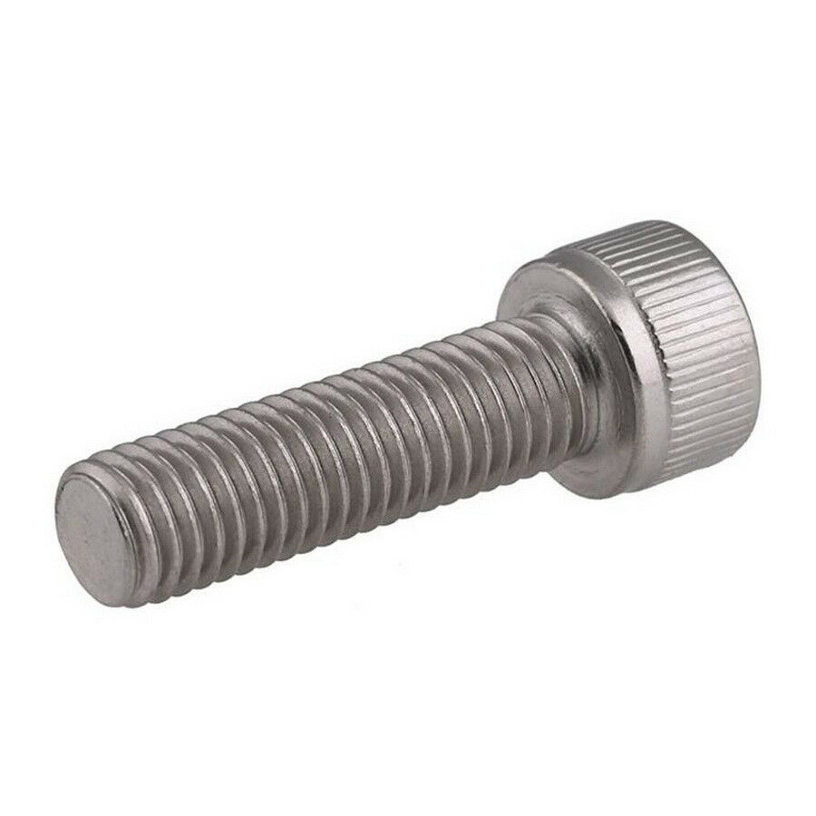 40Pc 4#-40 UNC Allen Bolt Socket Cap Screws Hex Head Kit 304 Stainless L3/16"~1"